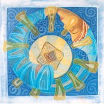 "The endless Game" oil on canvas 70x70 2002. y.kutyur
