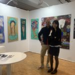 Turquoise. Huile sur toile. 2021, auteur Y. Kutyur (Menton, France)