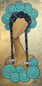 Turquoise. Huile sur toile. 2021, auteur Y. Kutyur (Menton, France)