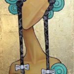 Turquoise. Huile sur toile. 2021, auteur Y. Kutyur (Menton, France)
